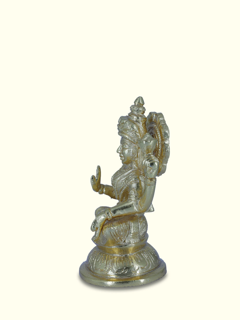 4.75" Gold Lakshmi - Sripuram Store