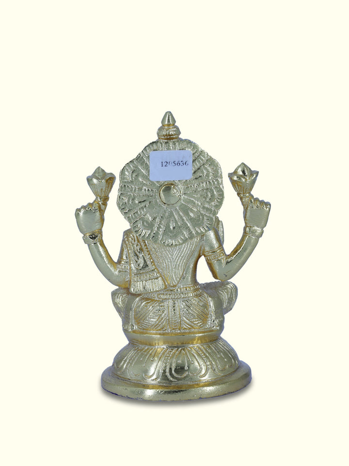 4.75" Gold Lakshmi - Sripuram Store