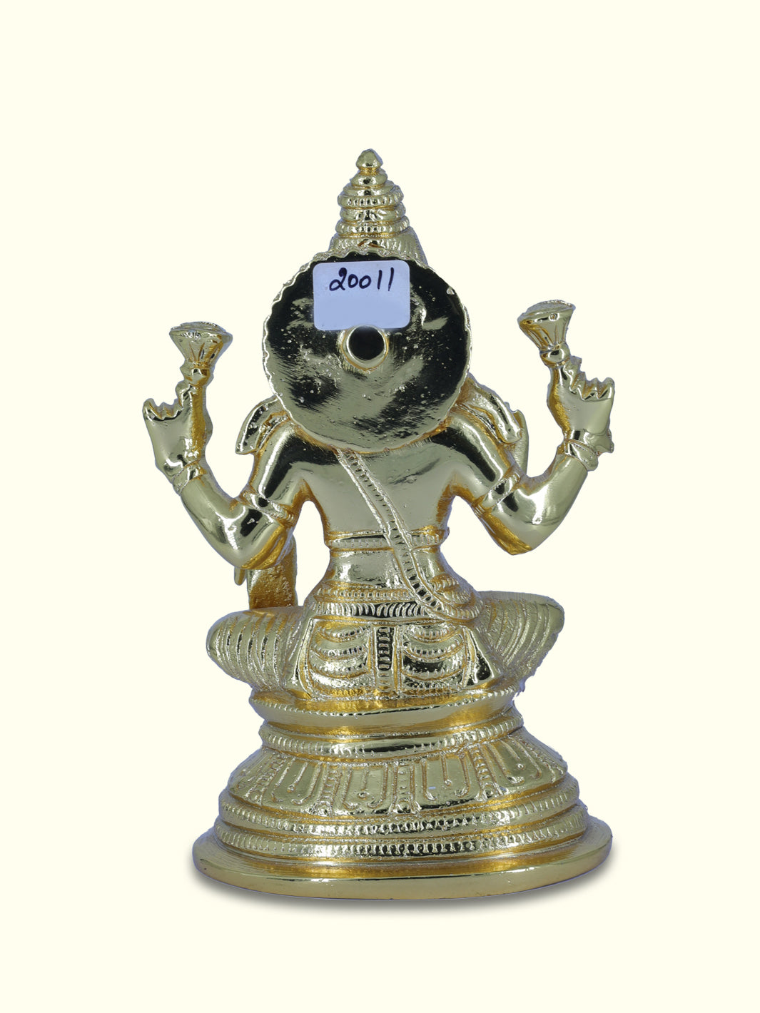 5.25" Gold Lakshmi - Sripuram Store