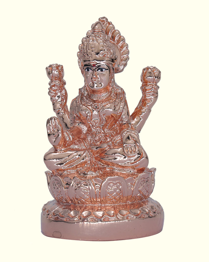 3" Lakshmi Sitting on Throne