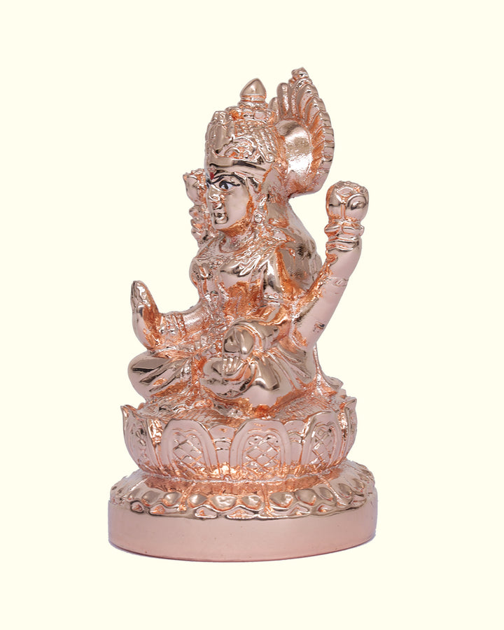 3" Lakshmi Sitting on Throne