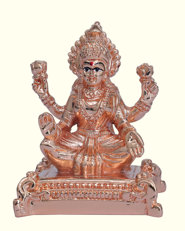 3.5" Lakshmi Sitting on Throne