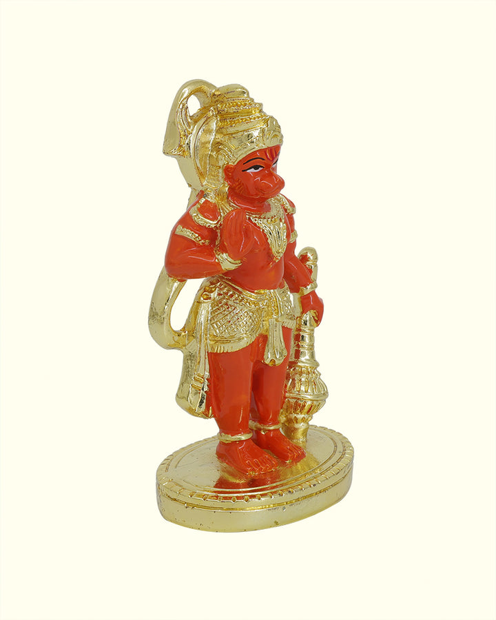 4" Hanuman Statue in Standing Position