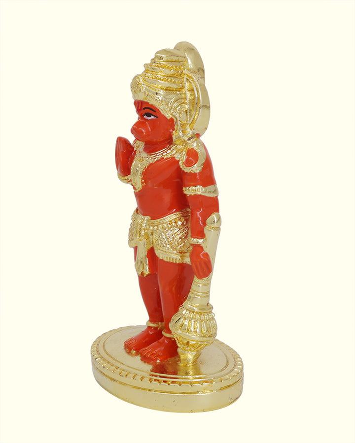 4" Hanuman Statue in Standing Position