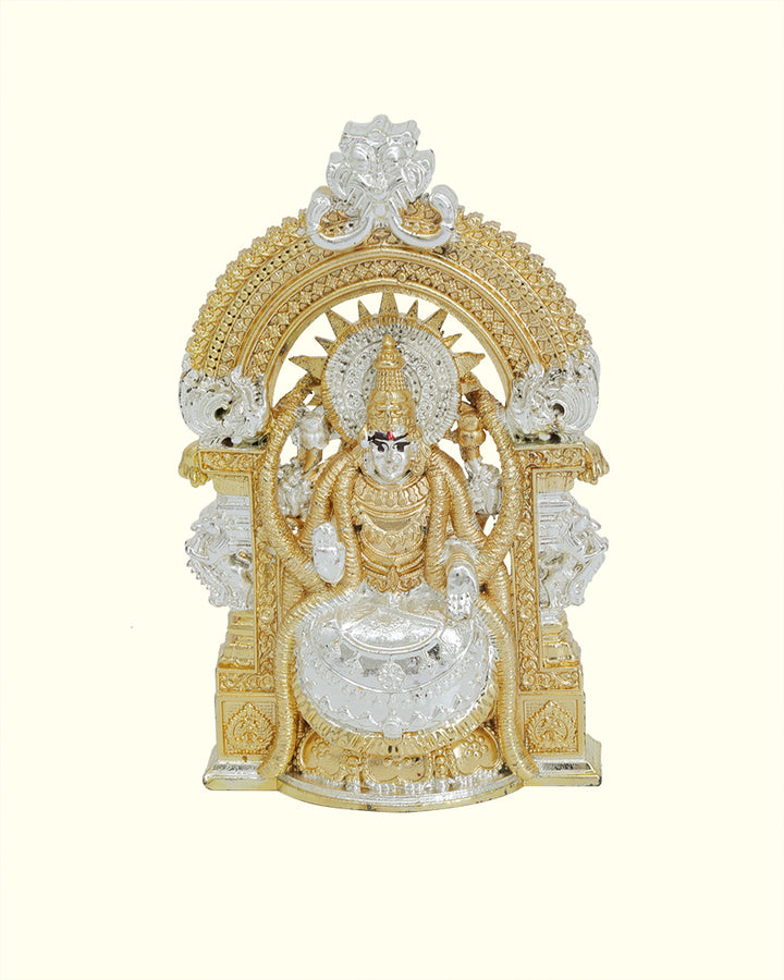 3" Lakshmi with Arch Design (Silver with Gold Colour)