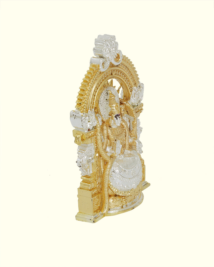 3" Lakshmi with Arch Design (Silver with Gold Colour)