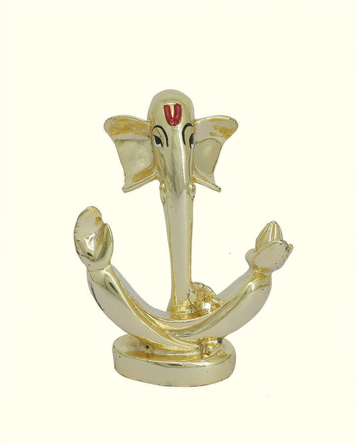 3.5" Ganapathy Idol for Car Dashboard and Table Decor