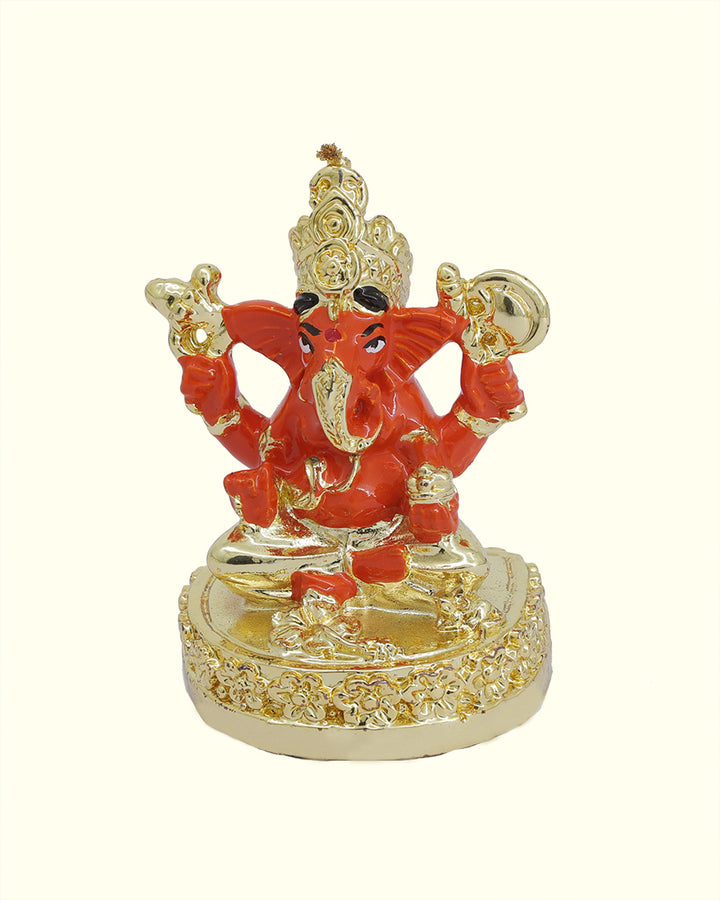 2" Ganapathy Sitting on the Throne