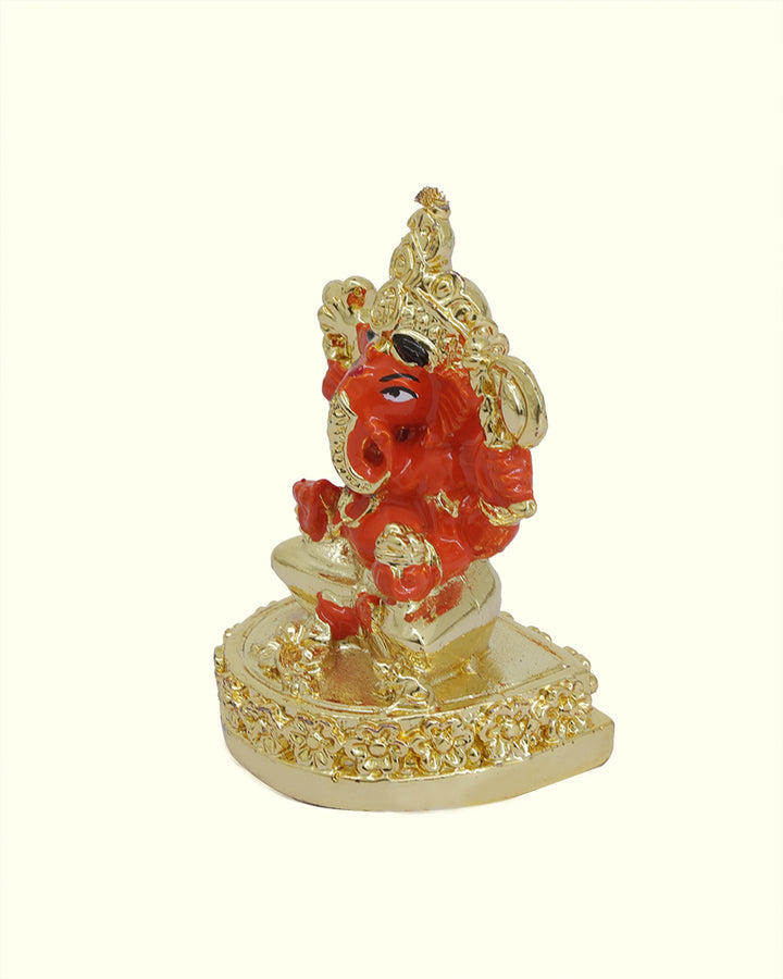 2" Ganapathy Sitting on the Throne