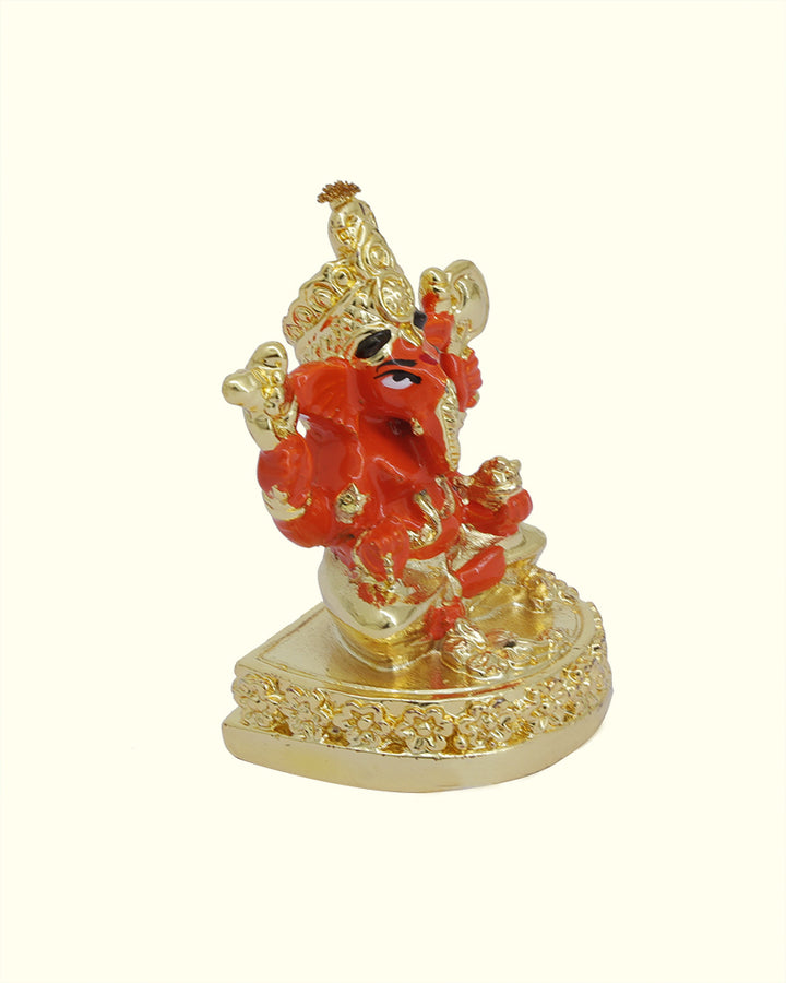 2" Ganapathy Sitting on the Throne