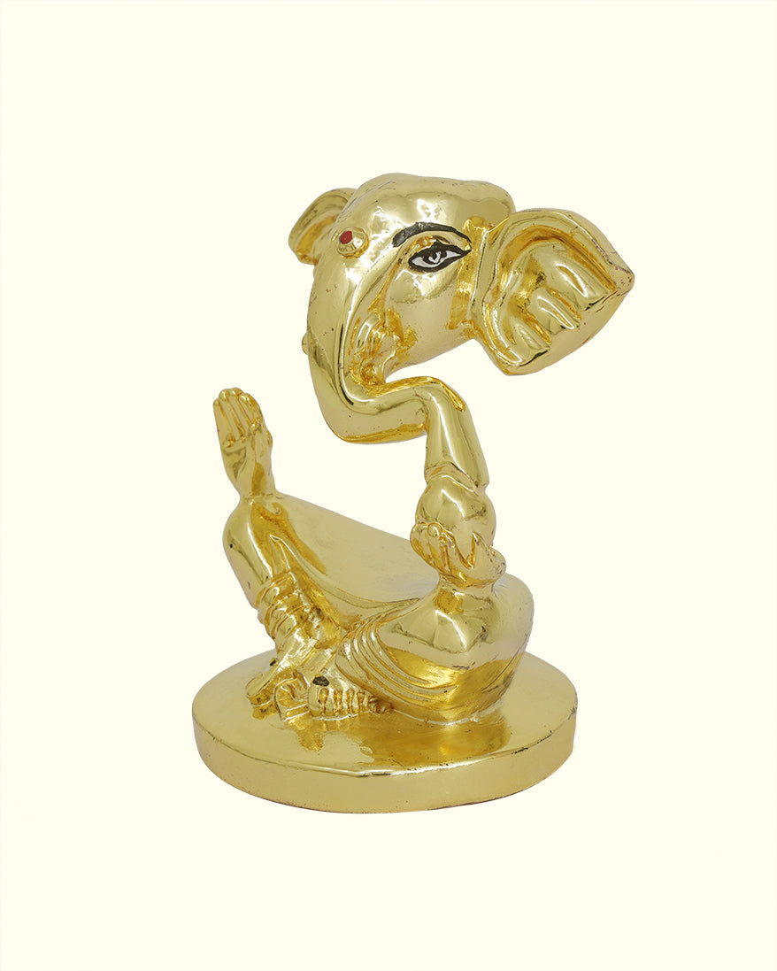 2.5" Ganapathy Idol for Car Dashboard and Table Decor