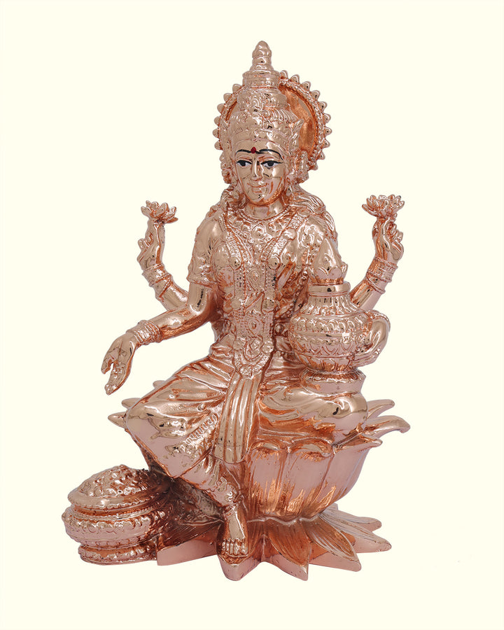 7" Lakshmi Sitting on Lotus