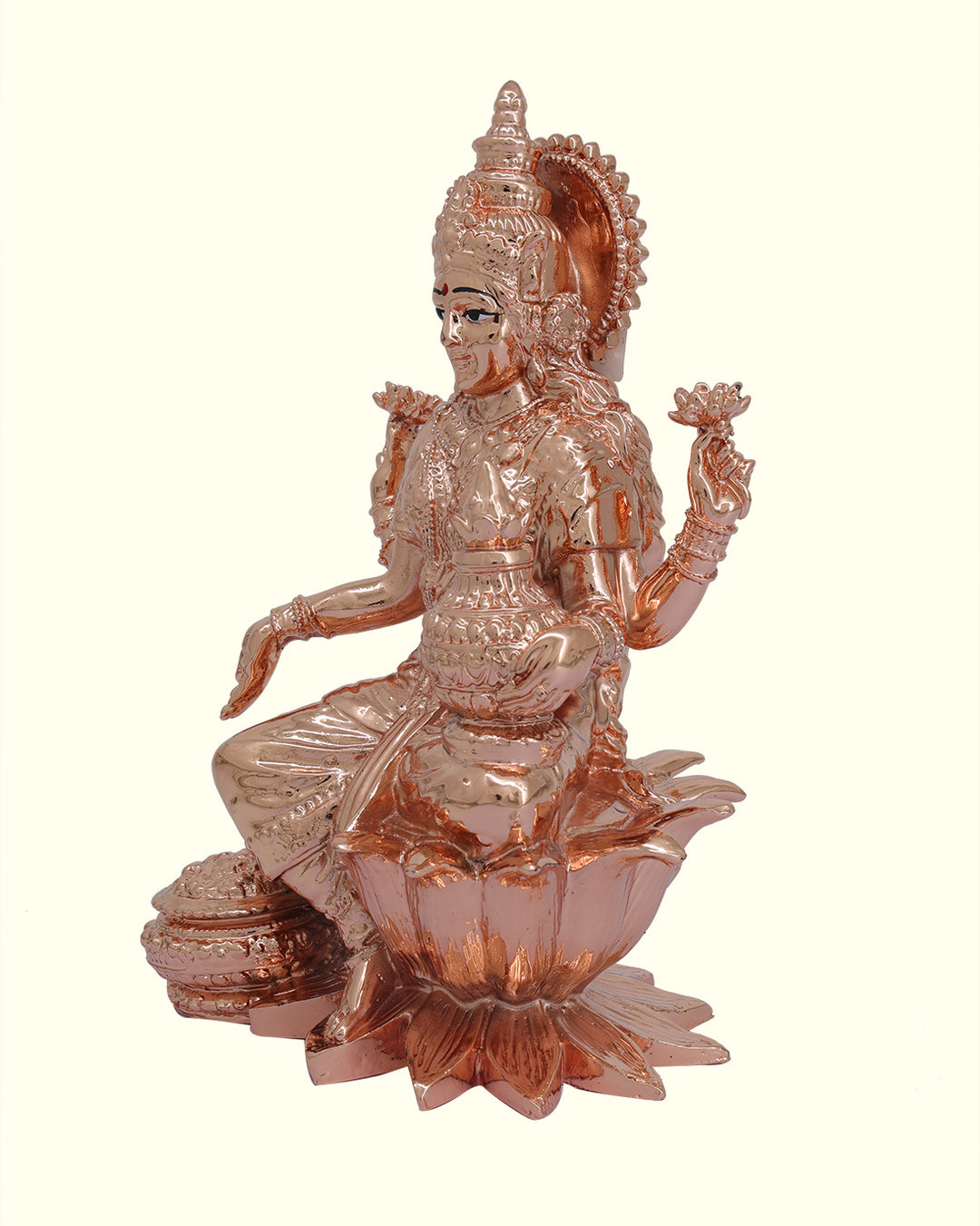 7" Lakshmi Sitting on Lotus