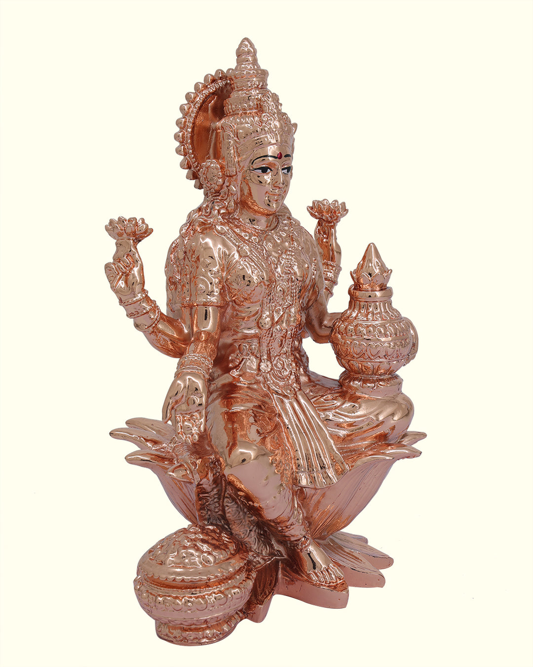 7" Lakshmi Sitting on Lotus