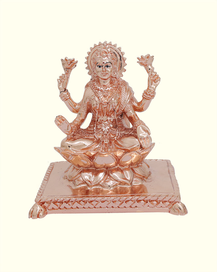 5.25" Lakshmi Sitting on Lotus