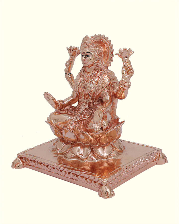 5.25" Lakshmi Sitting on Lotus