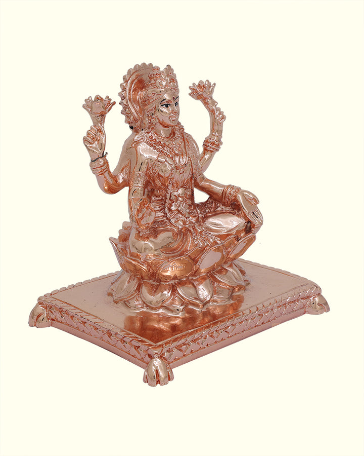 5.25" Lakshmi Sitting on Lotus