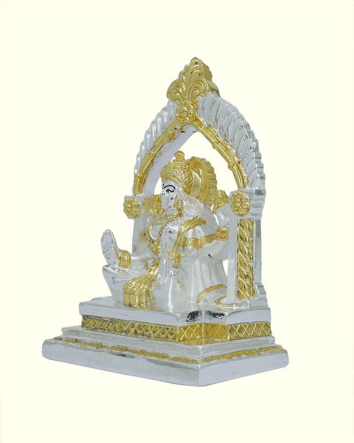 4.25" Lakshmi with "Arch Design" (Gold with Silver Colour)