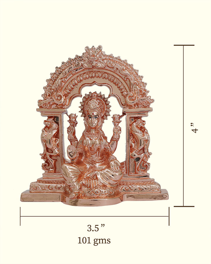 4" Lakshmi with "Arch Design