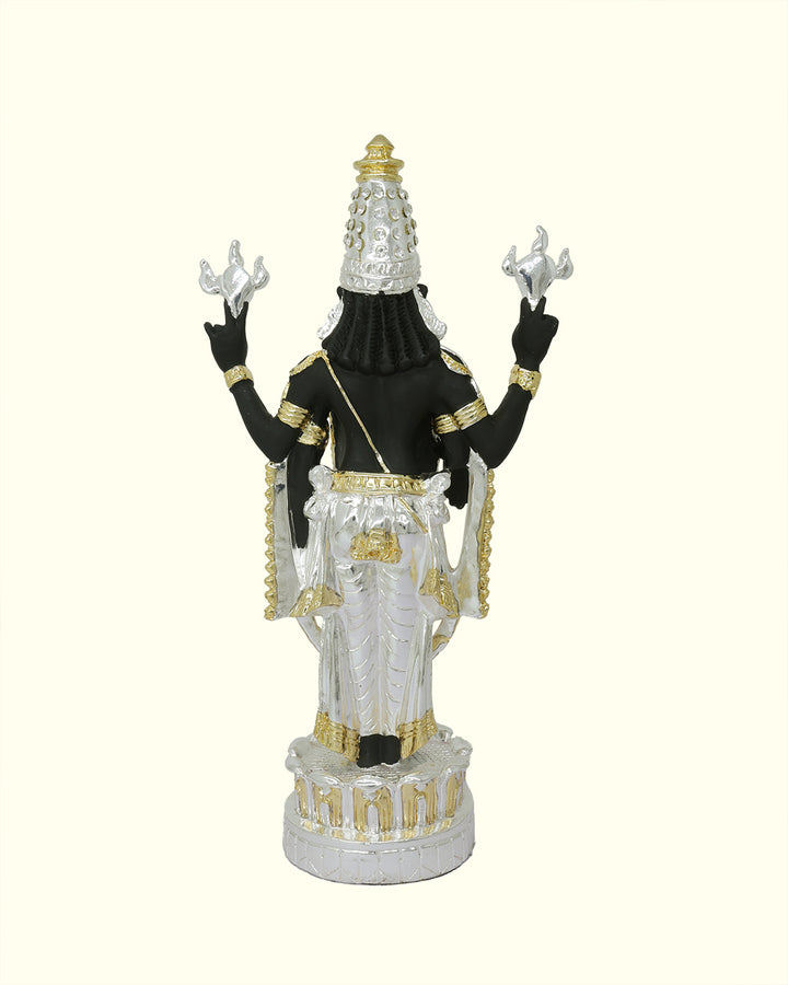 13" Tirumala Balaji (Combination of Gold, Silver and Black Colour)