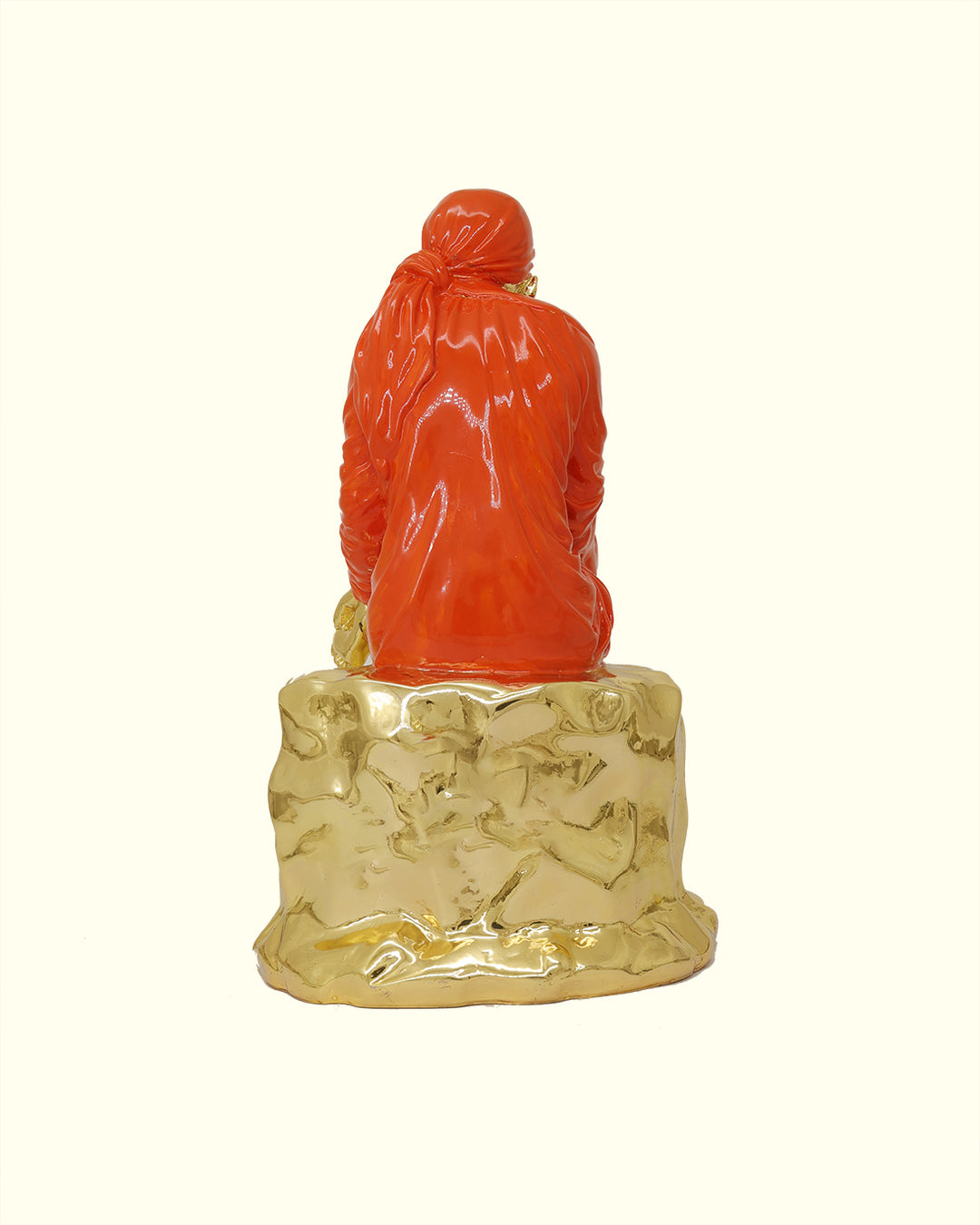 9.5" Saibaba in Sitting Position (Gold Colour)