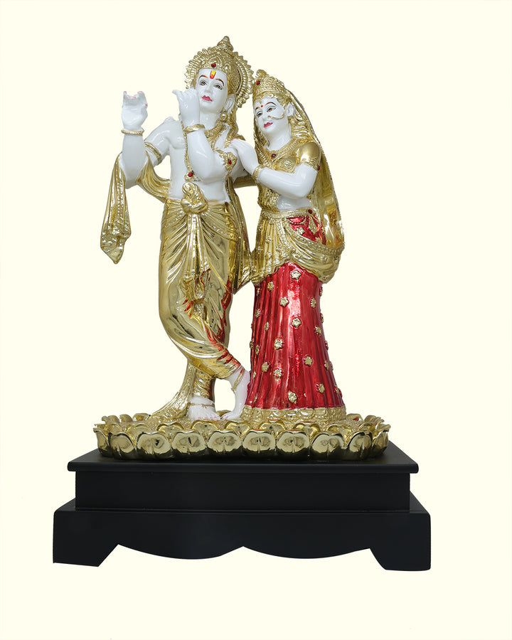 19" Radha Krishna Staute in Standing Position