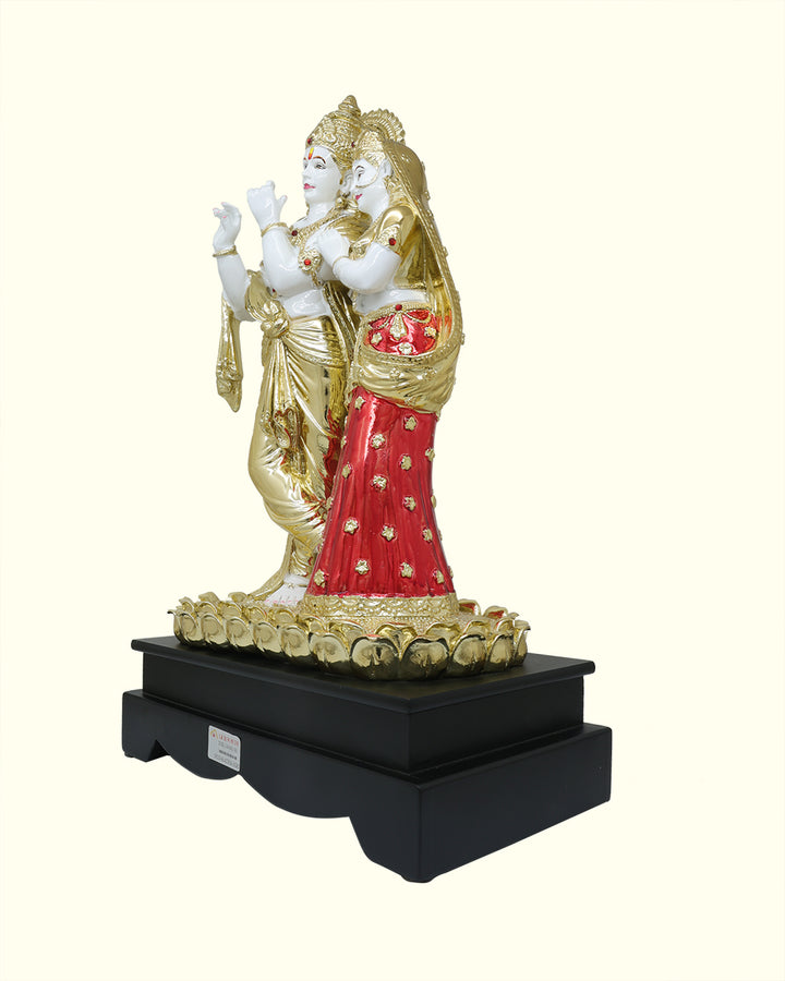 19" Radha Krishna Staute in Standing Position