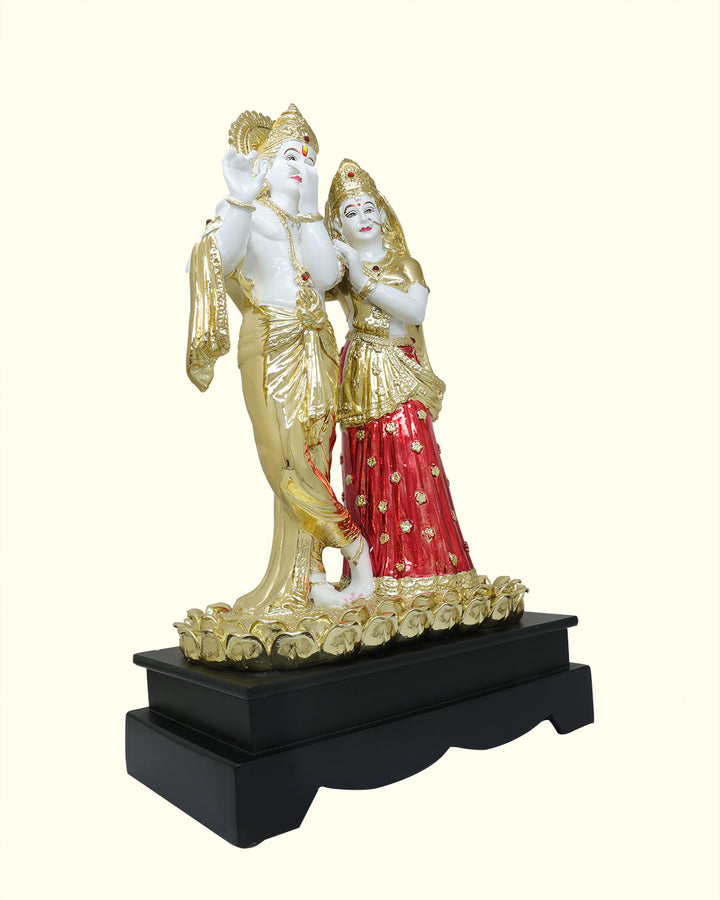 19" Radha Krishna Staute in Standing Position