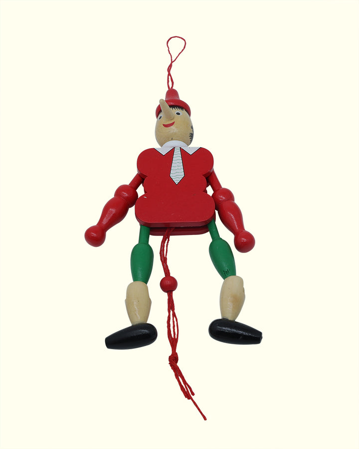 12" Wooden Joker (Hanging, Pulling and Balancing Toy)