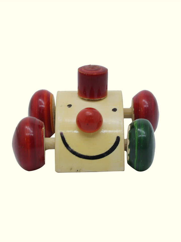 3.5" Wide Wooden Mini Car Toy