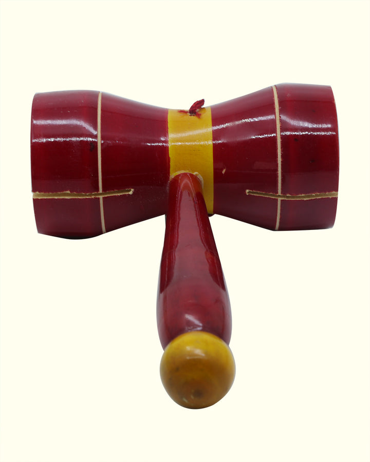 5.5" Wooden Rattle Toys for Infants (Damaram)