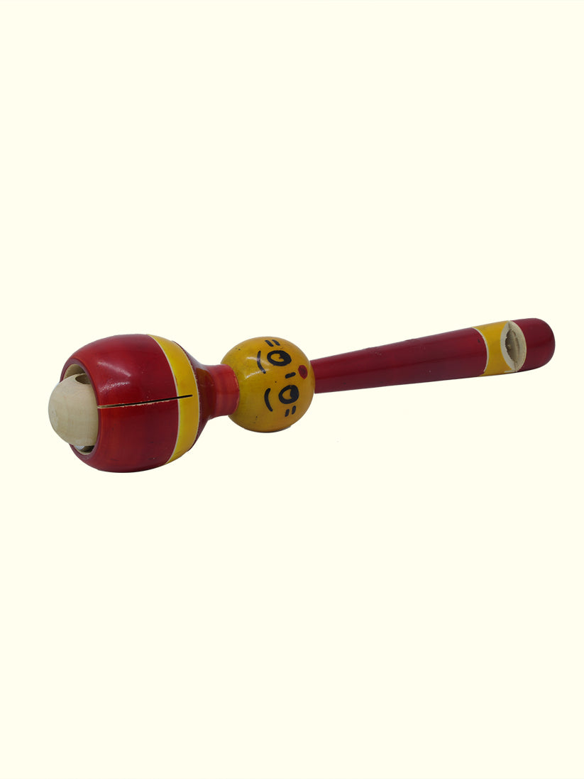 7.25" Joker Whistle Blower (Wooden Toy for Infants)