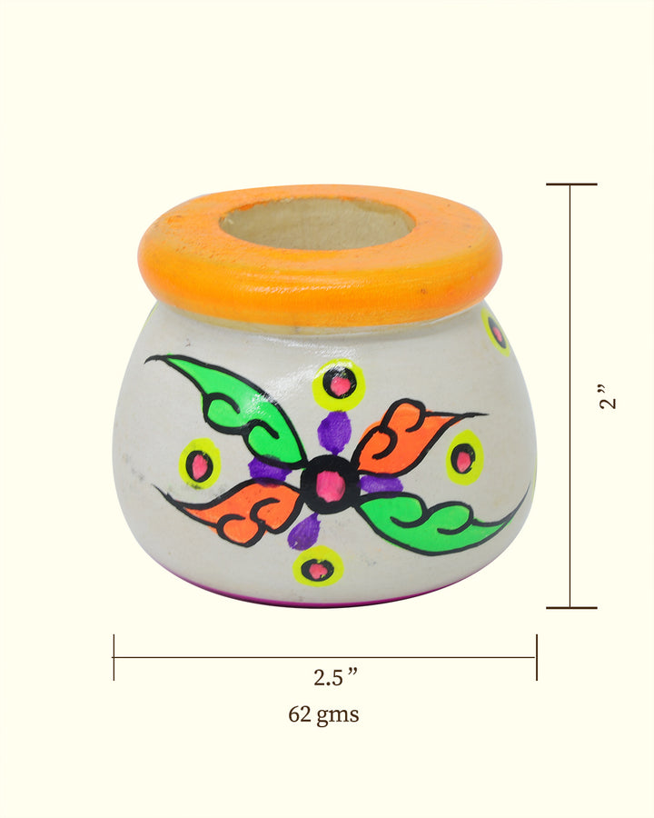 2" Wooden Pot for Kids and Home Decoration