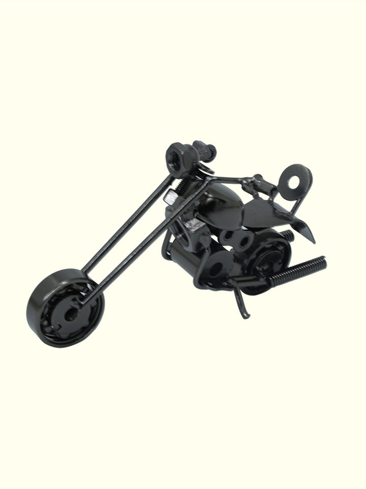 6" Wide Black Metal Bike Toy For Kids