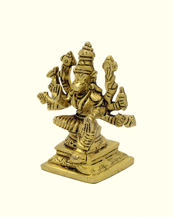 3.25" Varahi Devi (Amman) Brass Idol