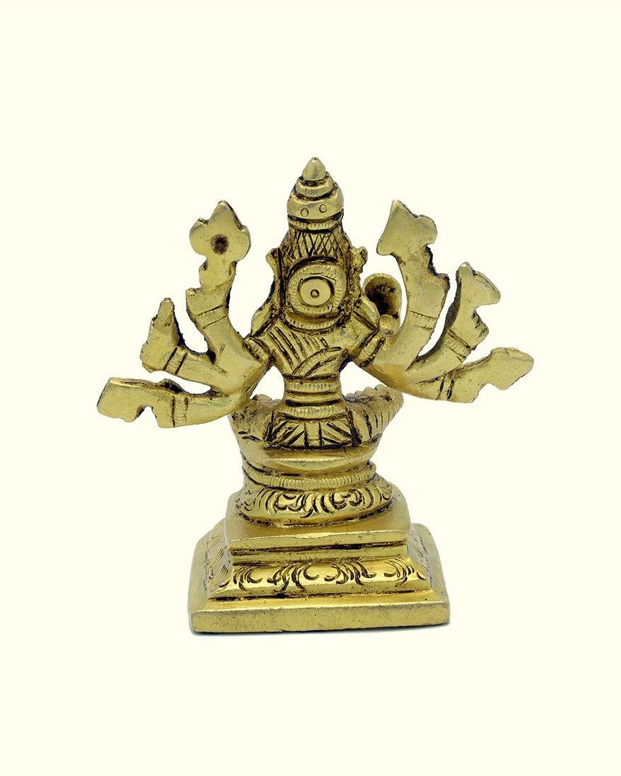 3.25" Varahi Devi (Amman) Brass Idol