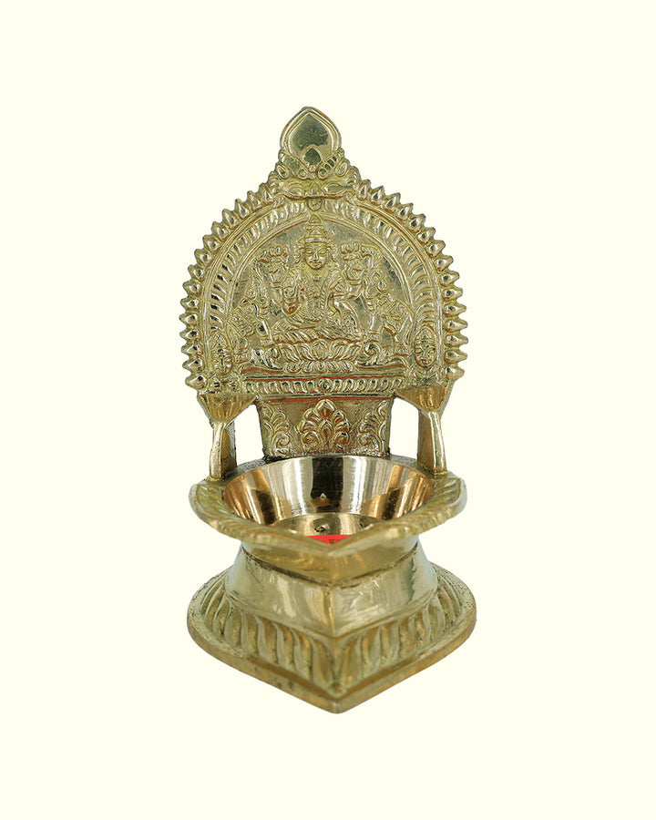 5” Brass Kamakshi Deepam