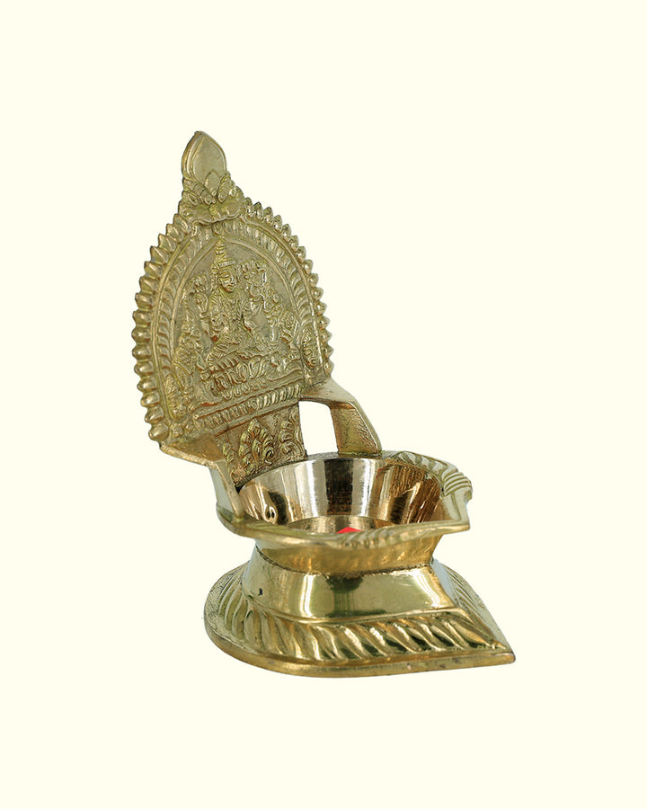 5” Brass Kamakshi Deepam