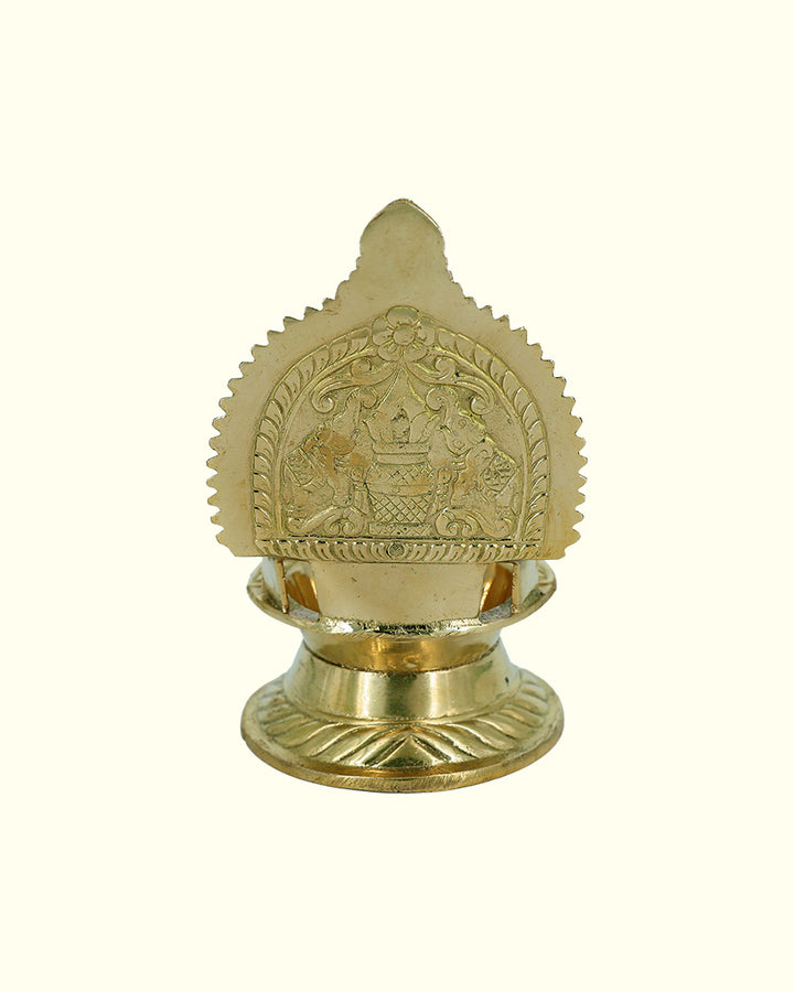 5” Brass Kamakshi Deepam