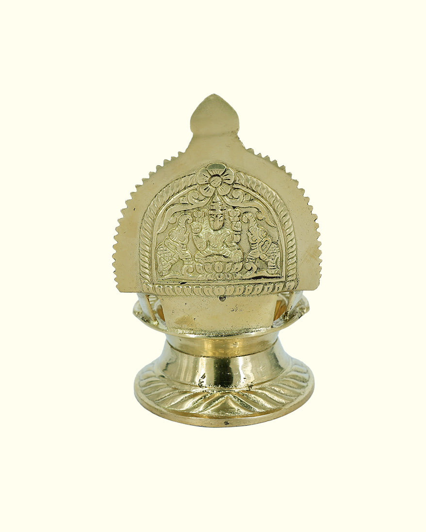 5.3” Brass Kamakshi Deepam