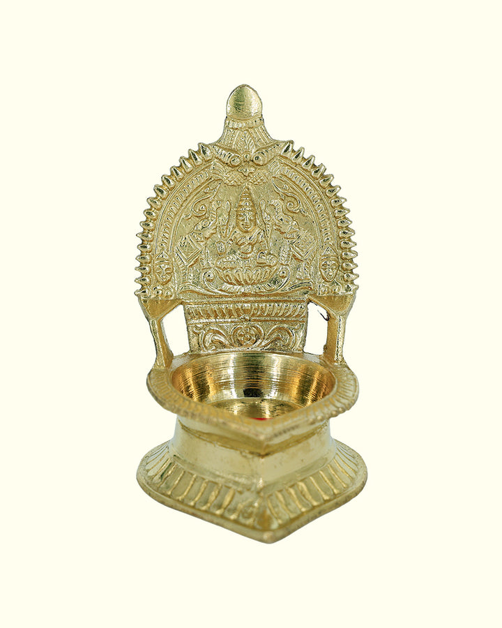 4” Brass Kamakshi Deepam