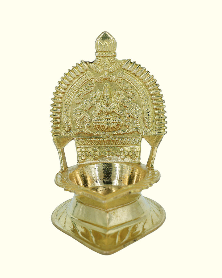 4.5” Brass Kamakshi Deepam