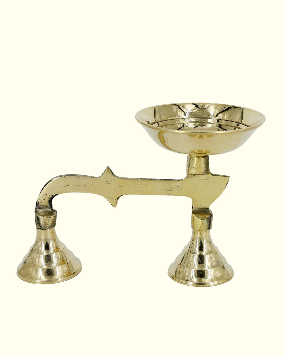 5.5" Brass Dhoopal Shakti