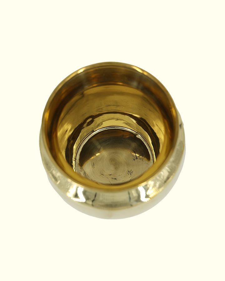 4.5” Golden Elegance Brass Chombu