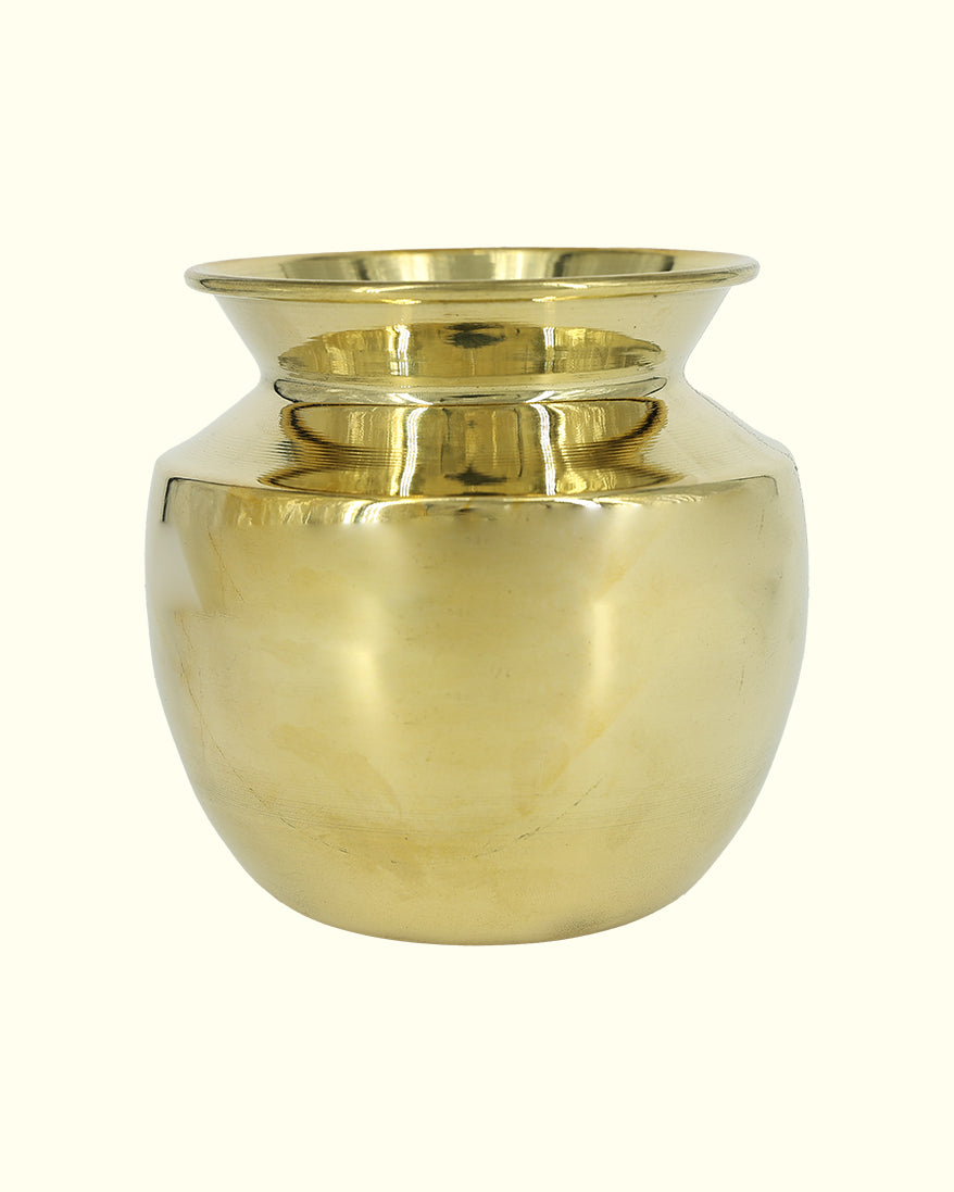 6” Golden Elegance Brass Chombu