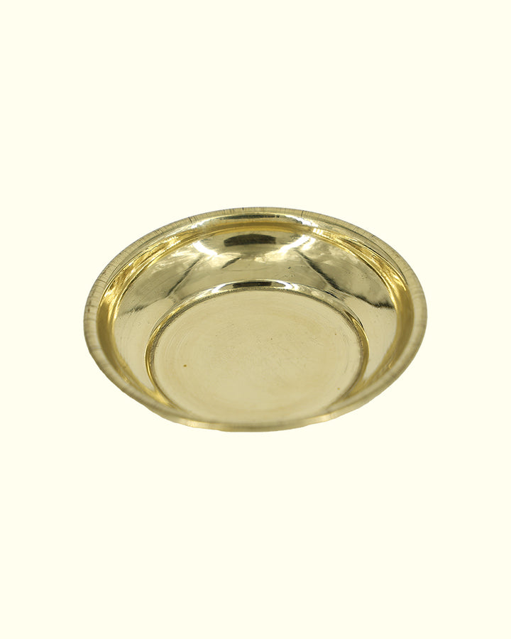 2.5” Elegant Brass Plain Alva Plate