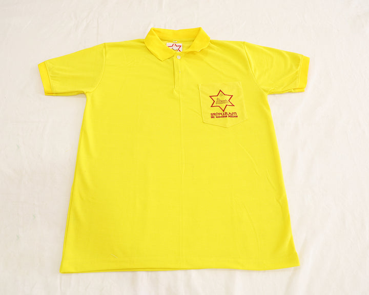 Embrace Spiritual Elegance With Sripuram T-Shirt In Five Vibrant Colours.