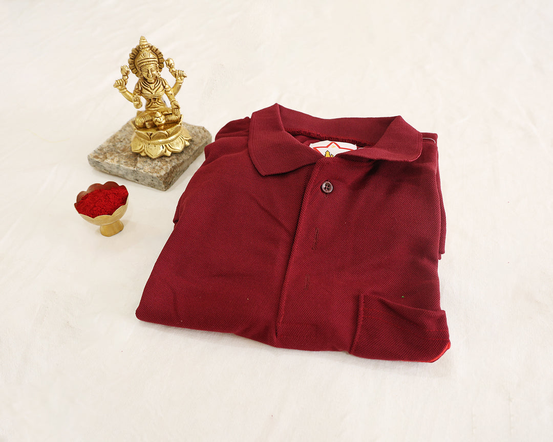 Embrace Spiritual Elegance With Sripuram T-Shirt In Five Vibrant Colours.