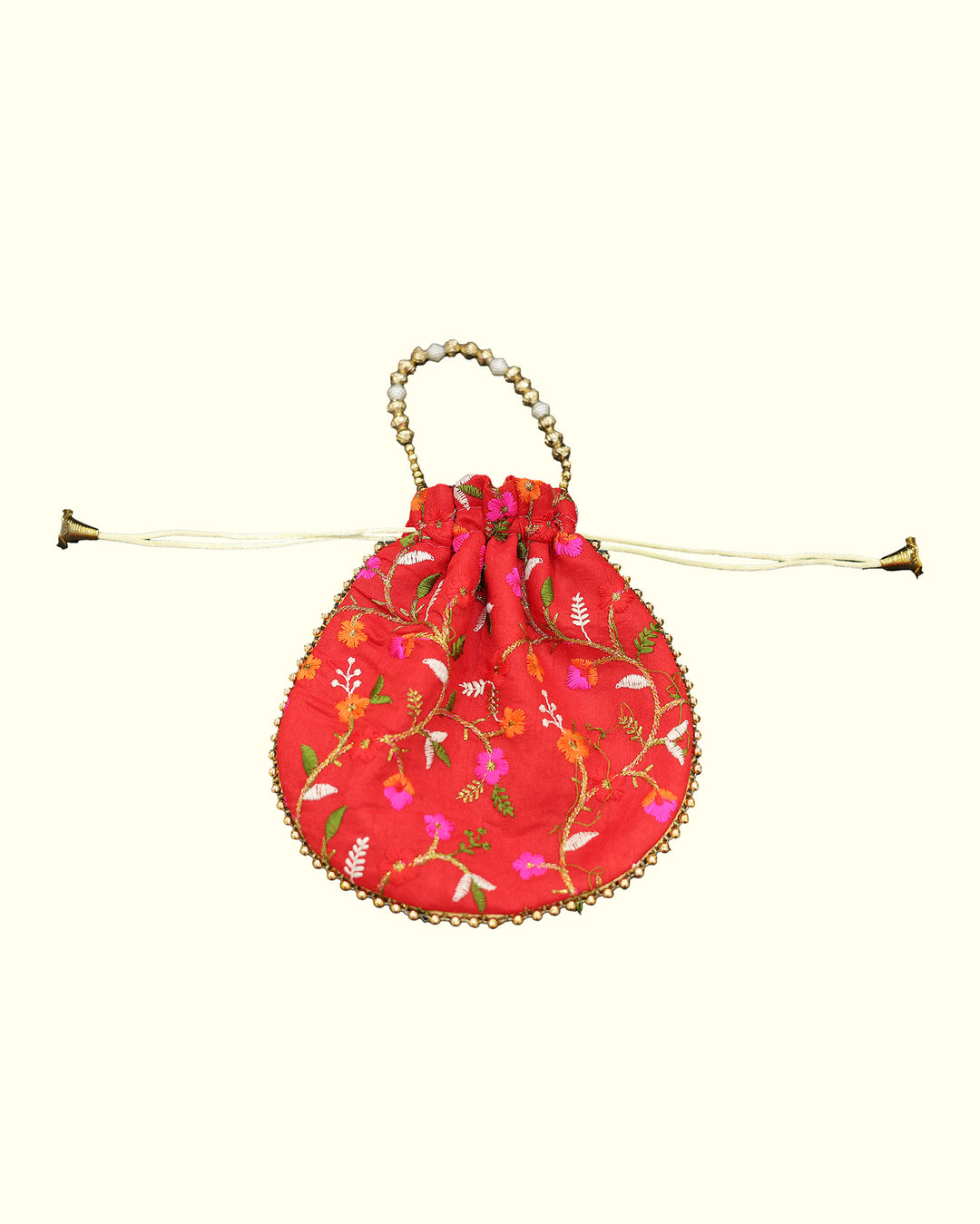 Rajasthani Handcrafted Sling Bag- Vibrant Multi-coloured Thread Embroidery