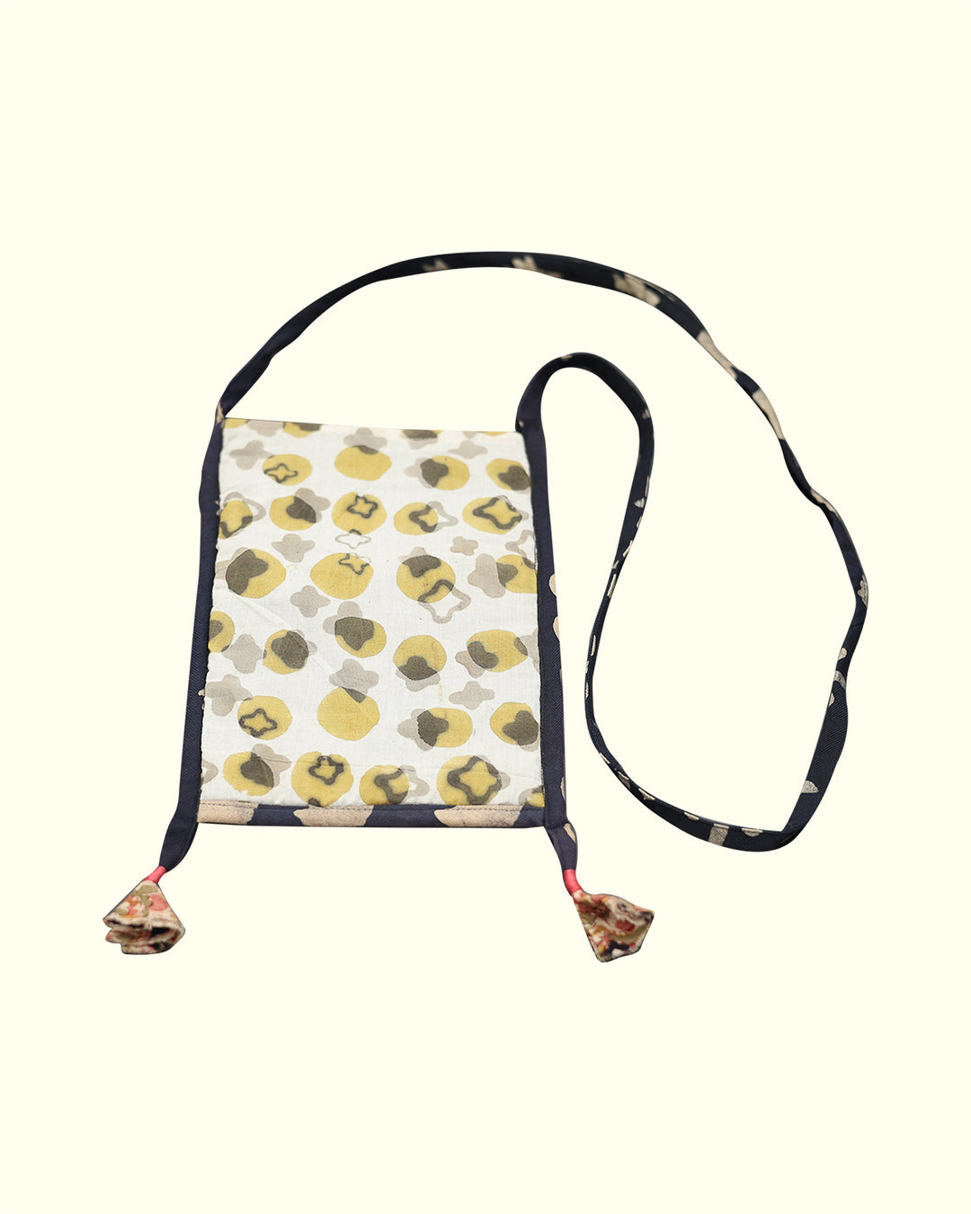 Artisan Sling Bags Hand-Blocked Designs with Natural Vegetable Dyes on Pure Cotton